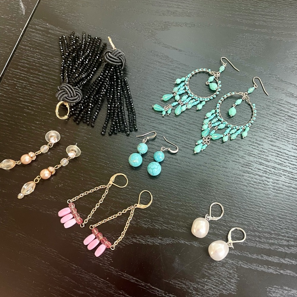 6 Pair Earring Bundle - image 1
